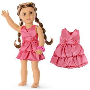 Kawaii spring  Doll Clothes Set For 43cm Born Baby Doll18 Inch American Doll Girls ToysBirthday  Gift