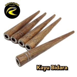 once pipa varian kerucut 15cm berkualitas kayu galih asem kelor hitam Cendana nogosari setigi kelor jawa kemuning gading bajakah m155