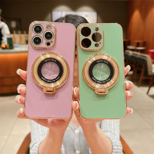 [in stock] Glitter Magnetic Cover Case for iPhone 16 15 14 Plus 13 12 11 14 15 16 Pro Max 360 Ring Holder Stand