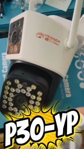 Camera giám sát an ninh YOOSEE P30-YP  Báo động còi hú phát hiện chuyển động có âm thanh- Ánh sáng ban đêm- WIFI 2.4G