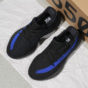 Summer Breathable Mens Running Shoes Soft Bottom Casual Sports Coconut Shoes Black Blue Lightweight Comfortable Fashionable
