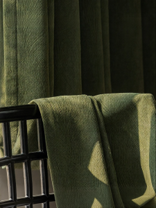JINCHAN | High-end Custom Bedroom Curtain Chenille Fabric