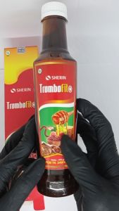 Madu Angkak Trombofit Plus Ekstrak Cacing Jambu Biji Dan Propolis 470 Gram SHERIN