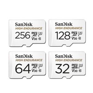 SanDisk High ENDURANCE Micro SD Card 1TB 2TB 128GB 256GB 512GB High-speed Read and Writing Video Surveillance U3 V30 4K