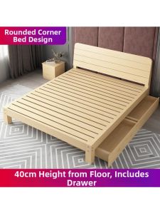 MOLORE | Economical Simple Bed 1.5m
