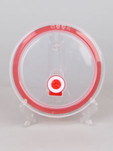 Ceramic Vacuum Sealed Bowl Lid Microwave And Fridge Safe Food Grade Silicone Cover Anti-Bacterial round Shape Kitchen Storage