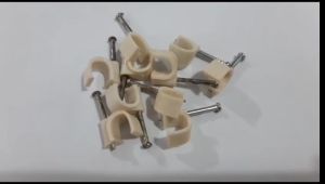 Round Cable Clips No 7 /20pcs