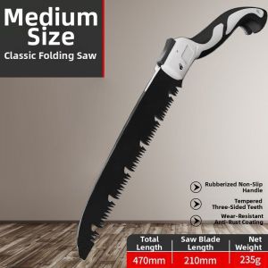 MUDUOXIN | Quick Log Cutting Saw Blue Tempered Blade