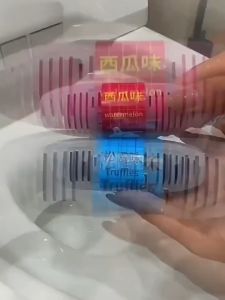 [Malaysian Spot] 53g Smart Toilet Hanging Basket Bathroom Toilet Aromatherapy Cleaner Deodorizing and Antibacterial Toilet Cleaning Block Hanging Toilet Cleaning Treasure洁厕灵