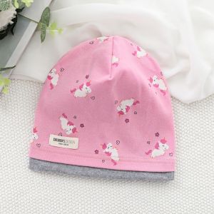 Korean Style Pure Cotton Double Layer Ear Warmer Hat Scarf Set for Kids 2-7-10 Years Old Warm Cozy Autumn Winter Accessories