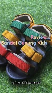 WELZICK - Rainier Kids Rainbow - Sandal gunung Anak Balita Perempuan/Laki-Laki