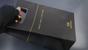 Paket Box Exclusive + Acc Random + PaperBag / Jam Tangan WD Classic VA-458SPR / Jam Tangan Fashion Wanita Tali Rubber Diameter 4cm