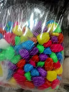 batu hias -batu warna warni berat 1kg