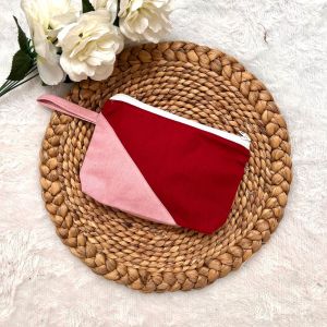 POUCH DOMPET SOUVENIR KEKINIAN LINEN TEBAL