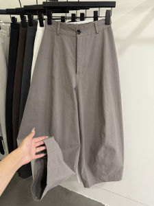 High Waist Wide Leg Casual Pants Korean Style Womens Loose Fit Straight Cut Long Trousers Summer New Fashion Versatile Pants