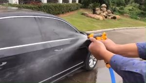 หัวฉีดรดน้ำเเรงดัน พร้อมชุดสายยาง 4หุน ยาว 30ม.-100ม. ชุดหัวฉีดน้ำ หัวฉีดน้ำแรงดันสูง หัวทองเหลือง ปืนฉีดน้ำล้างรถ รดน้ำสวน