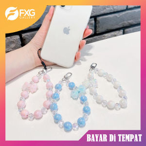 FXG Gantungan HP Phone Strap Manik Manik Lucu Aksesoris Lanyard KEY25