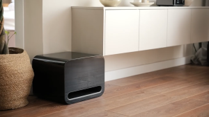 WiiM Sub Pro - 8" 250 W Wireless Smart Subwoofer | AI RoomFit™ Calibration | Wi-Fi 6 & Bluetooth 5.3 | 25 Hz Deep Bass