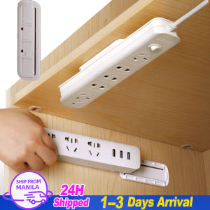 🔥Fast Shipping🔥Wall-Mounted Plug Fixer Home Self-Adhesive Socket Fixer Cable Wire Organizer Seamless Power Strip Holder