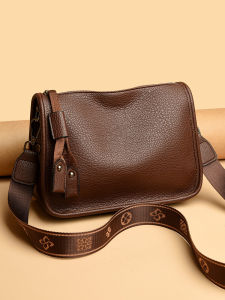 Broadband Vintage Ladies Bags 2024 New Arrival Large Capacity Soft Leather Shoulder Bag Middle-Aged Ladieswear Mother-in-Law Crossbody Satchel