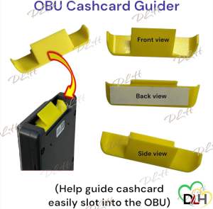 new OBU cover easy grip cashcard out