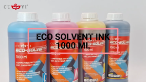 Risefully CUYI Eco-Solvent Ink for Large Format Printer / Epson Eco-solvent printer C/M/Y/L (1000ml)