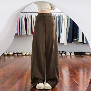 La Chapelle | Retro Workwear High-Waisted Slimming Wide Leg Jeans