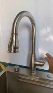 BỘ VÒI CHÉN DÂY RÚT NÓNG LẠNH CHẤT LIỆU INOX 304 THÂN TO THƯƠNG HIỆU