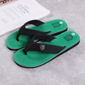 Nam Mùa Hè Chống Trơn Trượt Dép Đế Bằng Trong Nhà Dép Xỏ Ngón Đi Biển Dép EVA Chống Nước Thoải Mái Giày Dép Nam