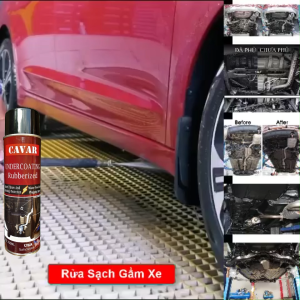 [LOẠI TỐT]Sơn Phủ Gầm Chống Rỉ Sét - Sơn Chống Ồn - Xịt Trực Tiếp Bằng Vòi Phụt Tay - Công nghệ ĐỨC- DSQ-TUSAN SHOP
