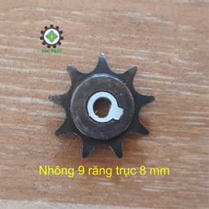 Nhông trục 8 - Phụ kiện làm máy ấp trứng - nhông motor - bánh răng motor