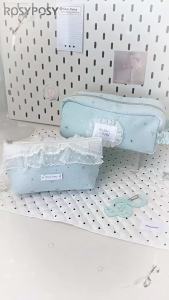 RosyPosy Star Ren Dung Tích Lớn Hộp Đựng Bút Chì Cho Nữ Sinh Trung Học Dễ Thương Tổ Chức Thích Hợp Văn Phòng Phẩm Túi Bảo Quản 2025 Phong Cách Mới