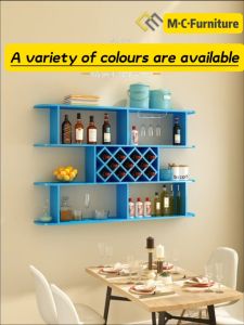 Simple wall hanging wine rack Wine rack wall hanging wine rack Restaurant diamond-shaped wine rack hanging wine rack ((Wine glass holder not included))