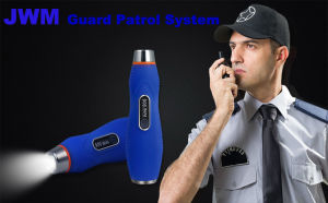 JWM iButton Security Guard Tour Patrol System with Flashlight for Hotels Hospital School Alarm Clock Pedometer and Drop Record Free Cloud Software IP67 Waterproof