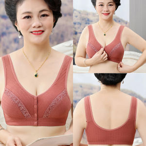 Phụ nữ cho con bú Áo ngực cho bà bầu cho con bú thiết kế nút mềm mại thoáng khí mẹ đồ lót