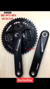 Bộ Đùi đĩa xe đạp 3 tầng 48/36/22T ProWheel AL6061 .