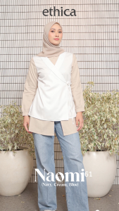 NAOMI 61 BLOUSE BY ETHICA TERBARUU ATASAN WANITA DAILY KASUAL PREMIUM KULIAH KEKINIAN TERMURAHH