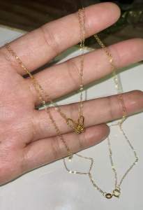 PAWNABLE 18K Saudi Gold DOUBLE Tauco Chain with Solid Hardware Pendant necklace ✨