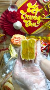 [Combo Trứng Muối] 2 Túi Pía Đặc Biệt 500gr + 1 Túi Pía Truyền Thống 350gr - Pía Trứng Muối