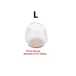 16pcs Silicone Chair Leg Caps Feet Pads Floor Protector Furniture Table Covers for Non-Slip Chair Rubber Feet Cap Bottom