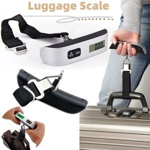 Portable Scale Digital LCD Display Electronic Luggage Hanging Suitcase Travel Weighs Baggage Bag Weight Balance Tool