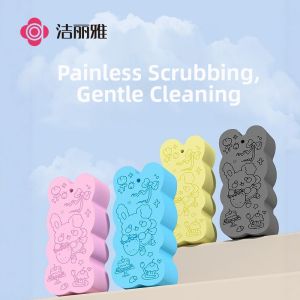 GRACE | Exfoliating Loofah Sponge for Women Back Cleaning Gentle on Skin
