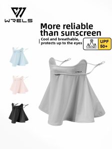 WRELS | UV Protection Cooling Silk Face Mask for Women