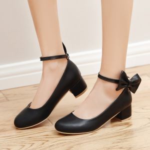 Giày Cao Gót Cho Bé Gái Giày Biểu Diễn Sân Khấu Giày Công Chúa Màu Trắng Giày Đi Dự Tiệc Cho Bé Gái Giày Đơn Mùa Xuân Giày Da PU