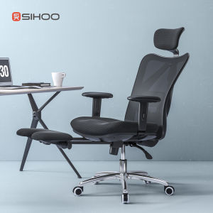 Sihoo M18 Ergonomic Office Chair for Tall People Adjustable Headrest with 2D Armrest Lumbar Support
