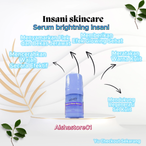 PROMOO!!! SERUM BRIGHT & GLOW | SERUM ACNE INSANI COSMETIC SKINCARE BPOM\\n\\n Apa Itu Serum Acne BPOM?\\n\\nSerum Acne BPOM adalah produk perawatan kulit yang telah mendapatkan izin edar dari Badan Pengawas Obat dan Makanan (BPOM) Indonesia. Produk ini dirancang khusus untuk membantu mengatasi masalah jerawat pada kulit berminyak. Dengan menggunakan Serum Acne BPOM, Anda dapat mendapatkan hasil perawatan kulit yang optimal.\\n\\n Manfaat Serum Perawatan Kulit\\n\\nSerum perawatan kulit memiliki banyak manfaat bagi penggunanya, terutama untuk kulit berminyak. Beberapa manfaat utama dari serum perawatan kulit adalah:\\n\\n- Mengontrol produksi minyak berlebih pada kulit\\n- Membantu mengurangi peradangan dan iritasi pada kulit\\n- Melindungi kulit dari kerusakan akibat radikal bebas\\n- Meningkatkan tekstur dan penampilan kulit\\n- Membantu mengurangi noda hitam dan bekas jerawat\\n\\n Keunggulan Serum Skincare untuk Kulit Berminyak\\n\\nSerum skincare khusus untuk kulit berminyak memiliki beberapa keunggulan dibandingkan produk perawatan kulit lainnya. Beberapa keunggulan tersebut adalah:\\n\\n- Formulasi yang khusus dirancang untuk kulit berminyak\\n- Tekstur ringan yang cepat meresap dan tidak meninggalkan rasa lengket\\n- Komposisi yang aman dan tidak menyebabkan iritasi pada kulit\\n- Efektif dalam mengendalikan produksi minyak berlebih pada kulit\\n\\n Cara Menggunakan Serum Anti Acne Insani Cosmetics\\n\\nBerikut adalah langkah-langkah penggunaan serum anti acne Insani Cosmetics yang benar:\\n\\n1. Bersihkan wajah dengan pembersih wajah yang sesuai dengan jenis kulit Anda.\\n2. Aplikasikan serum anti acne Insani Cosmetics pada wajah yang sudah bersih.\\n3. Gunakan ujung jari untuk meratakan serum pada wajah dan leher.\\n4. Biarkan serum meresap selama beberapa menit sebelum melanjutkan dengan tahapan perawatan kulit lainnya.\\n\\nUntuk mendapatkan hasil optimal, gunakan serum anti acne Insani Cosmetics secara rutin setiap hari.\\n\\n Membeli Serum Bright & Glow Insani Cosmetics\\n\\nAnda dapat membeli Serum Bright & Glow Insani Cosmetics di tempat belanja terpercaya, seperti toko kosmetik online atau offline yang menjual produk Insani Cosmetics. Pastikan untuk memeriksa keaslian produk sebelum membelinya.\\n\\nInsani Cosmetics menyediakan garansi dan layanan pelanggan untuk produk-produknya. Jika Anda memiliki pertanyaan atau keluhan terkait produk, jangan ragu untuk menghubungi layanan pelanggan Insani Cosmetics.\\n\\nDengan menggunakan Serum Bright & Glow Insani Cosmetics, Anda dapat mendapatkan kulit yang lebih cerah, sehat, dan bebas dari masalah jerawat. Mulailah perawatan kulit Anda sekarang juga!\n}