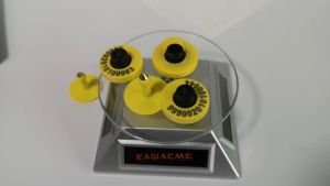 Animal RFID pig ear electronic tags animal quarantine electronic tags 125KHZ RFID reader+10pcs EM4100 chips