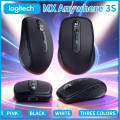 Logitech | Logitech Ergonomic MX Anywhere 3S - 8000 DPI, 3-Device Connect, Silent Click, Perfect for Toy Home Office & Studio Work Task. 