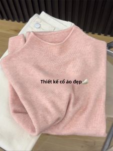 Gebaifu | Slim Turtleneck Soft Sweater
