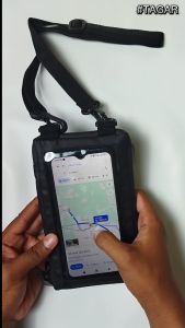 TAGAR - Hanging Wallet WaterProof HWx06 Tas Dompet Handphone Kartu Anti Air Tas Leher Pria Wanita